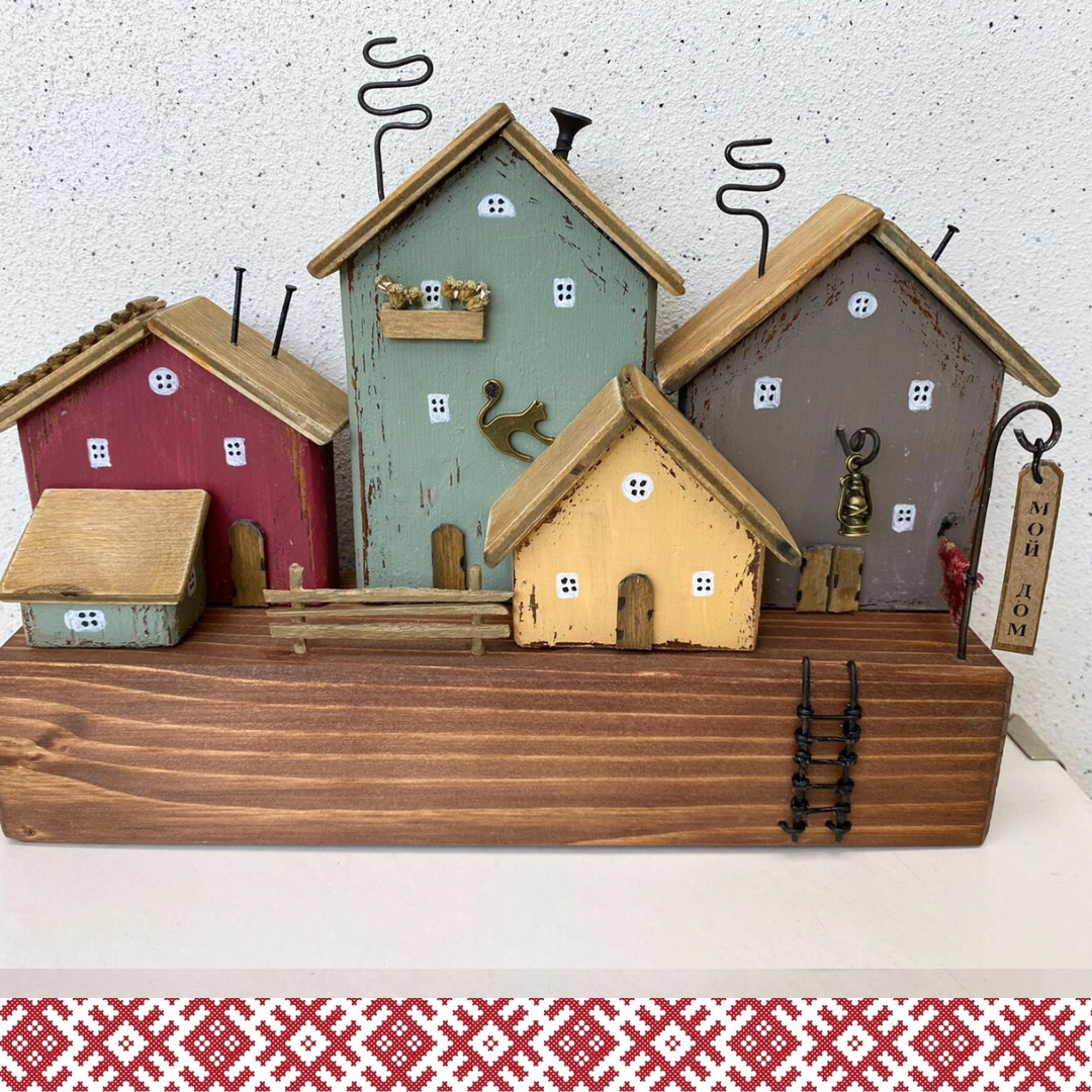 ДОМИКИ В ТЕХНИКЕ ДРИФТВУД (drift wood). КЛЮЧНИЦЫ