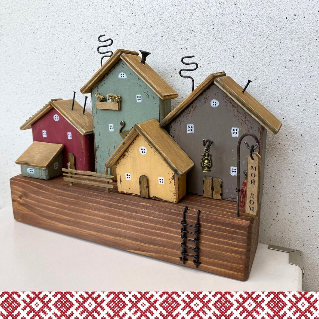 ДОМИКИ В ТЕХНИКЕ ДРИФТВУД (drift wood). КЛЮЧНИЦЫ