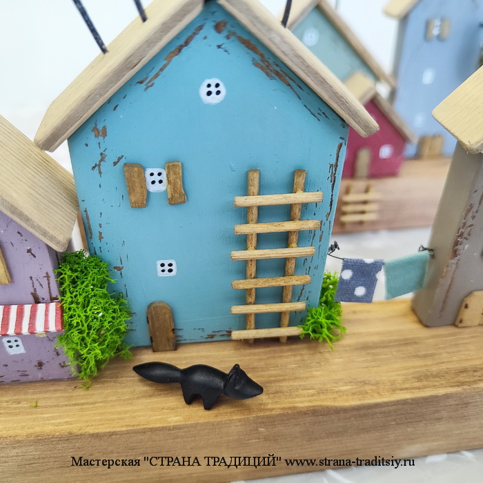 ДОМИКИ В ТЕХНИКЕ ДРИФТВУД (drift wood). КЛЮЧНИЦЫ