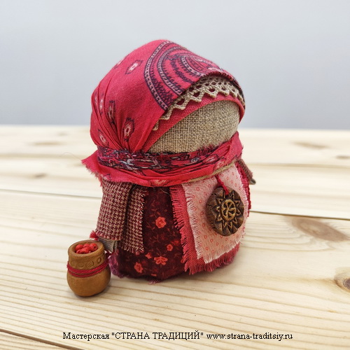 Крупеничка. Зерновушка. Славянские обережные куколки