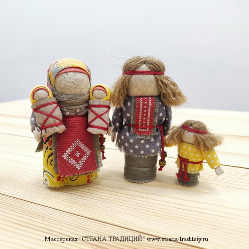 Семья. Славянский оберег. Обережная кукла