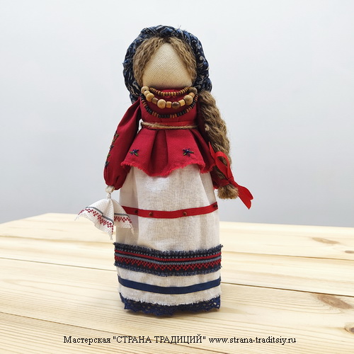 Анна Ратникова, Оберег на желания. Желанница. Русская кукла. Славянский оберег. Благополучница.. Кукла на замужество.