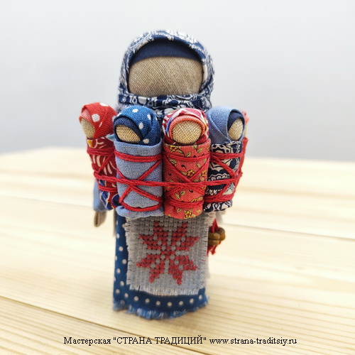 Плодородие. Славянский оберег. Обережная кукла