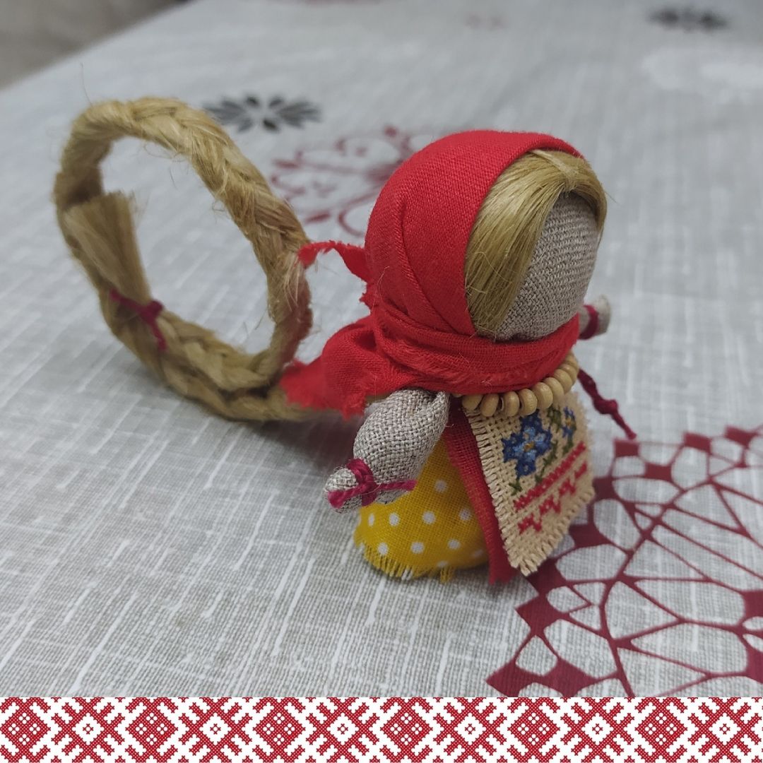 Куколка на счастье. Славянский оберег. Обережная кукла