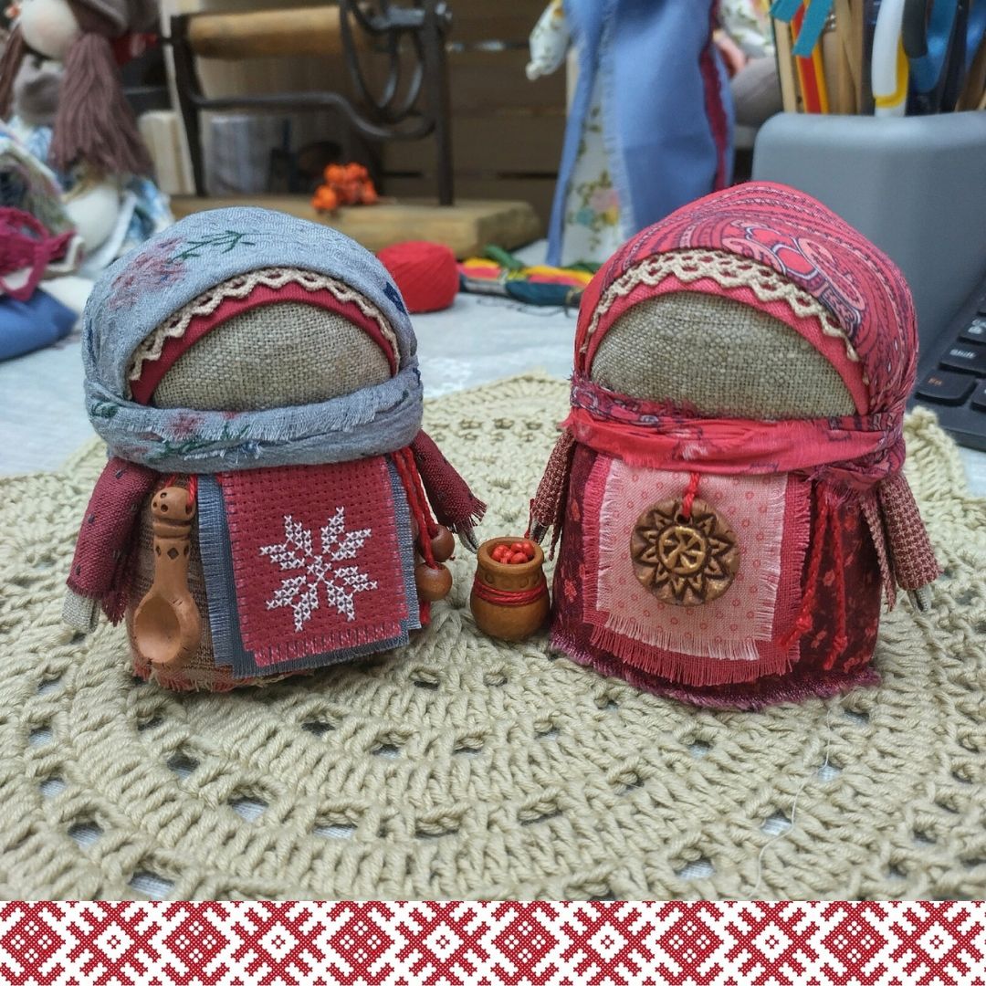 Крупеничка. Зерновушка. Славянские обережные куколки