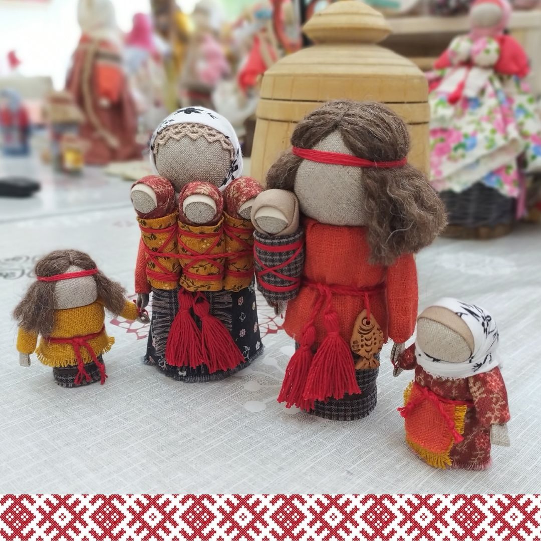 Семья. Славянский оберег. Обережная кукла