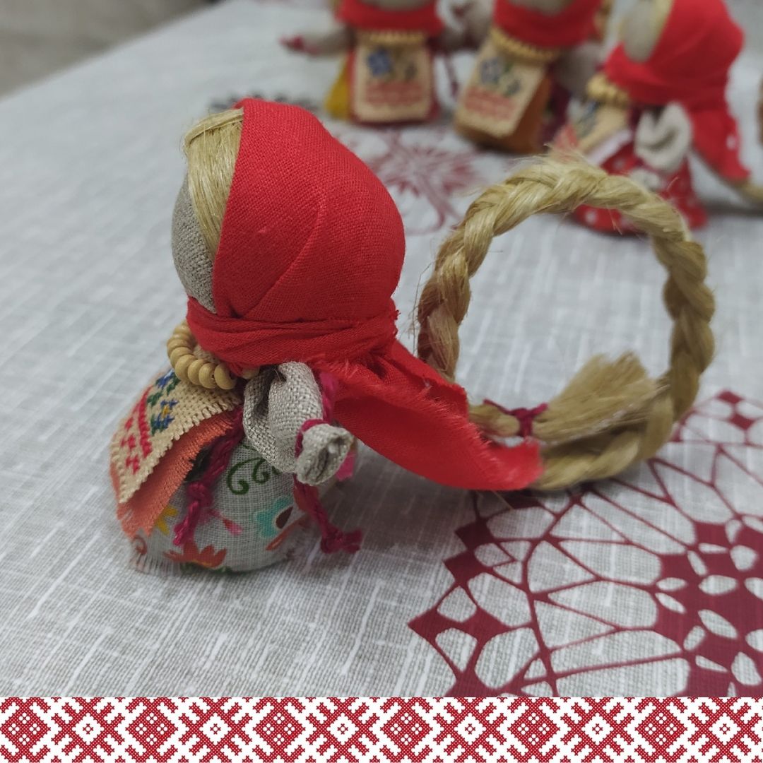 Куколка на счастье. Славянский оберег. Обережная кукла