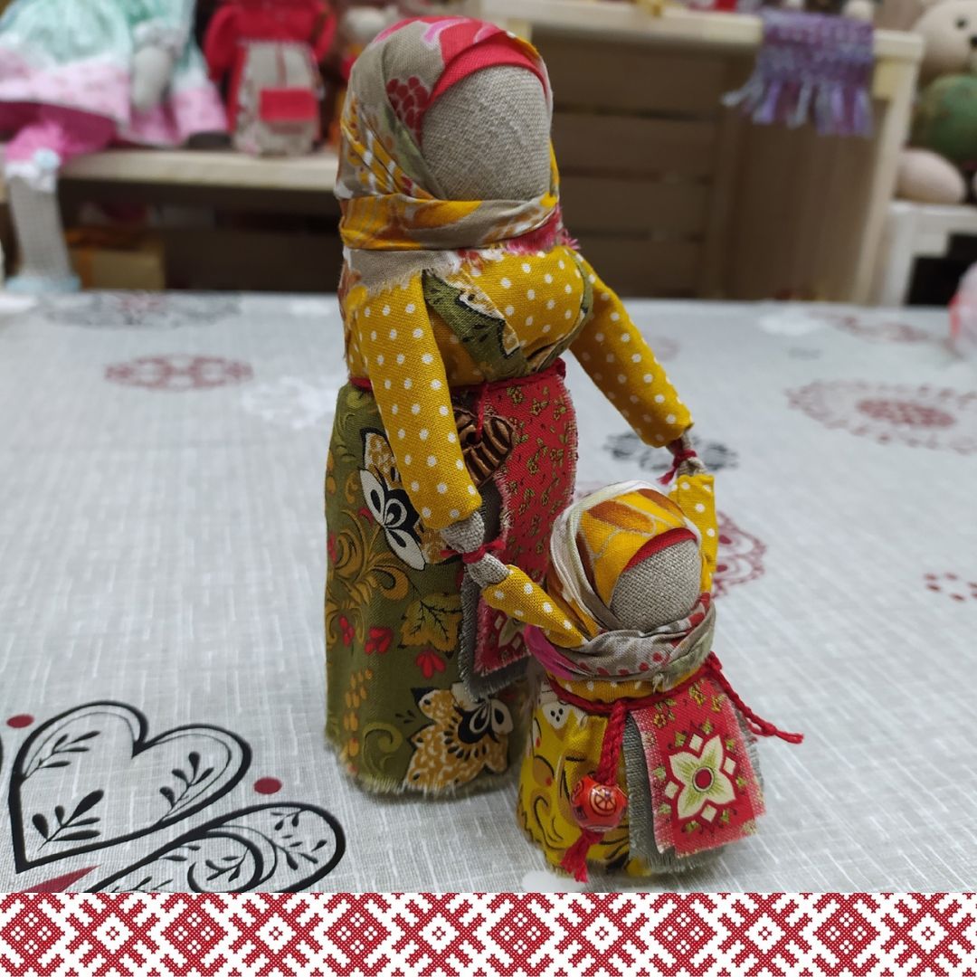 Ведучка. Славянский оберег. Обережная кукла