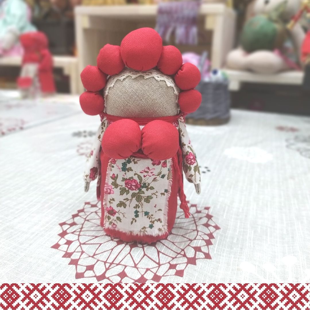 Вишенка. Славянский оберег. Обережная кукла