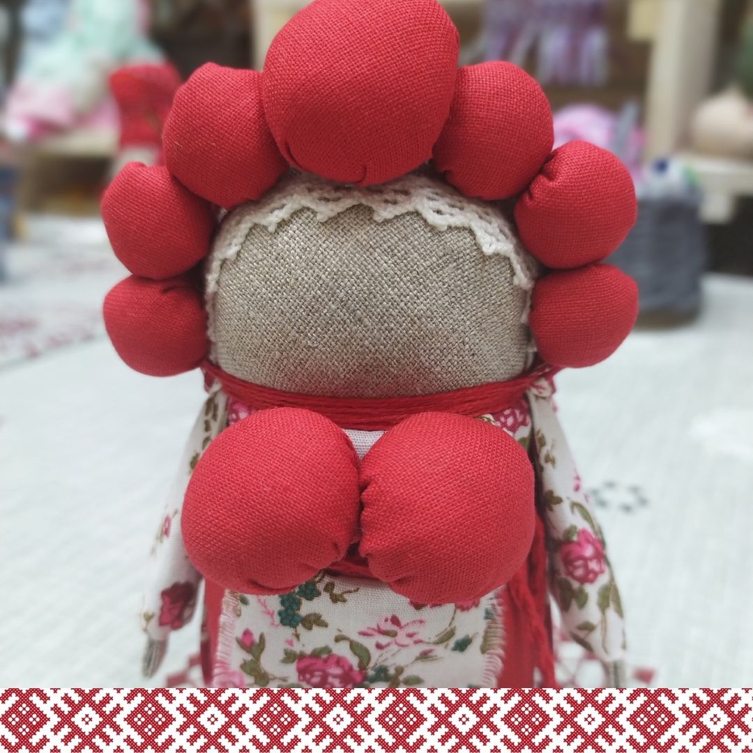 Вишенка. Славянский оберег. Обережная кукла