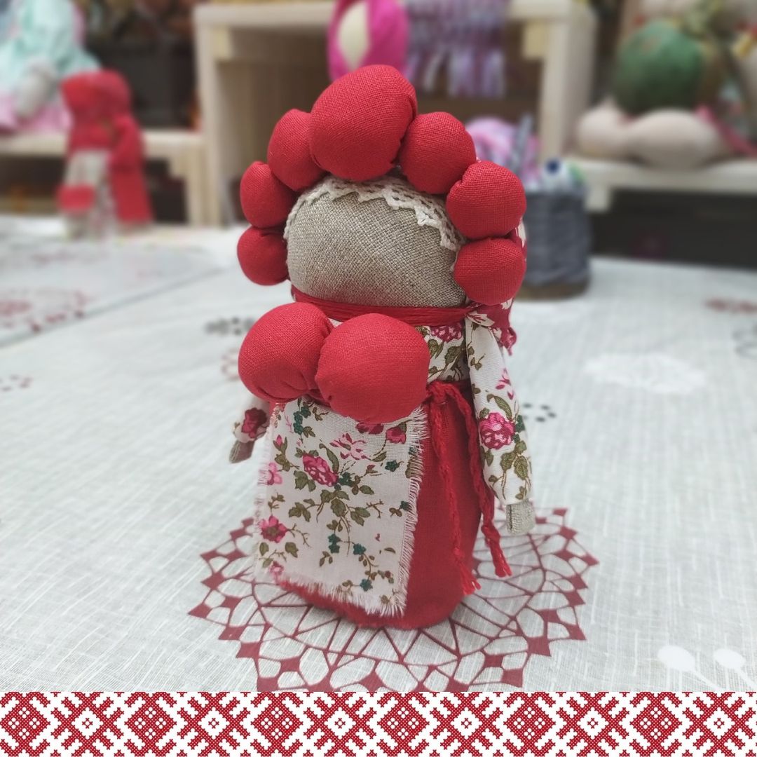 Вишенка. Славянский оберег. Обережная кукла