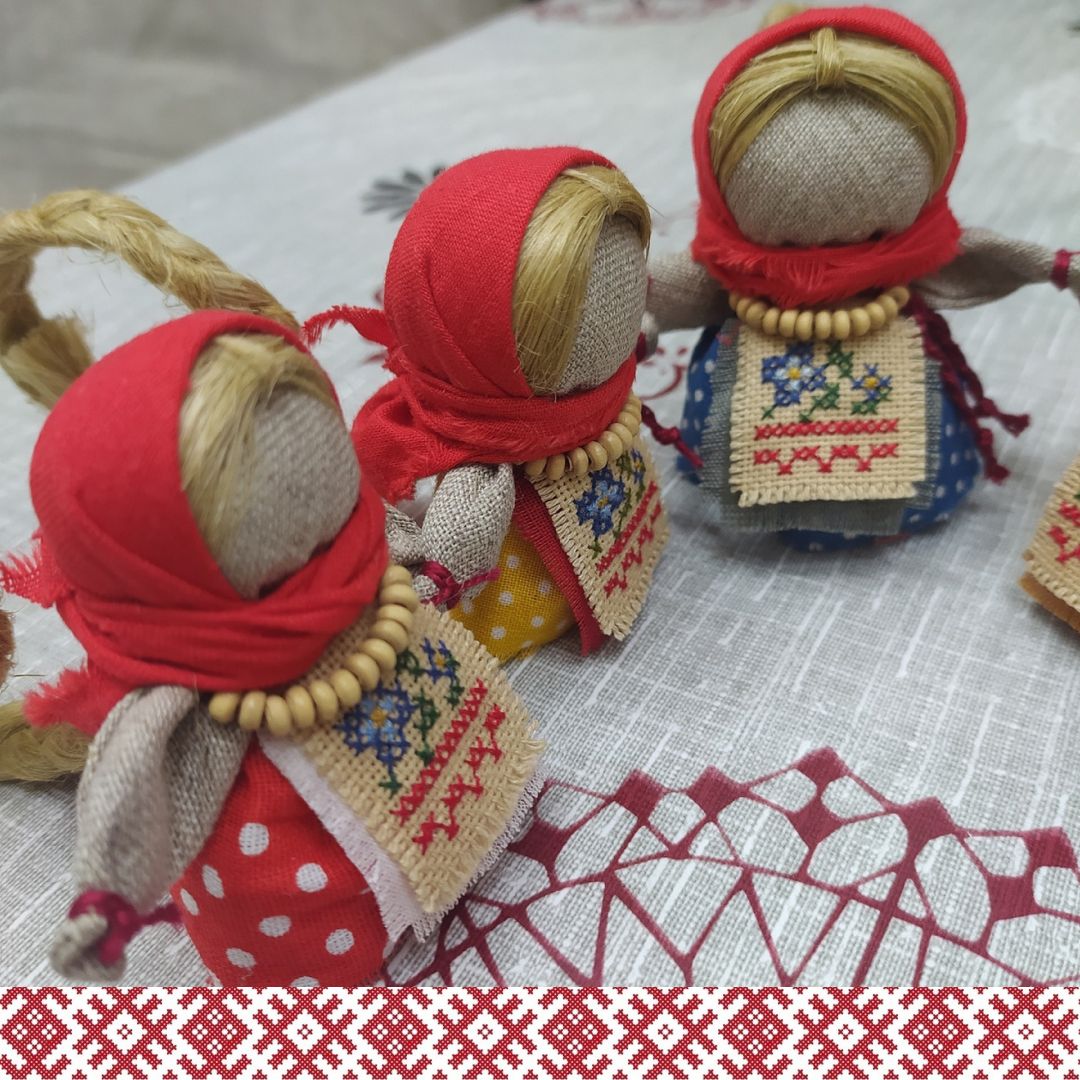 Куколка на счастье. Славянский оберег. Обережная кукла