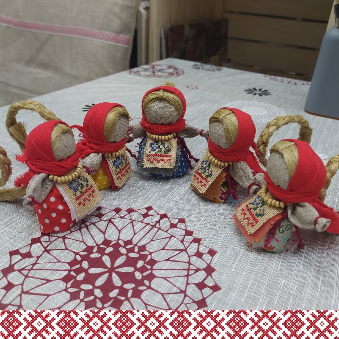 Куколка на счастье. Славянский оберег. Обережная кукла