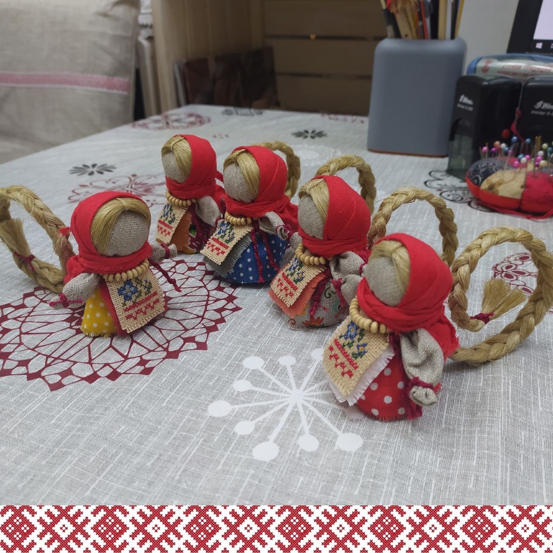 Куколка на счастье. Славянский оберег. Обережная кукла